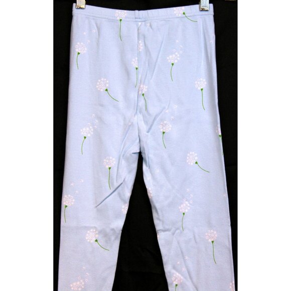 NWT 2004 Gymboree Dandelion Wishes Light Blue Leggings Lettuce Edging sz 9 - Picture 5 of 7
